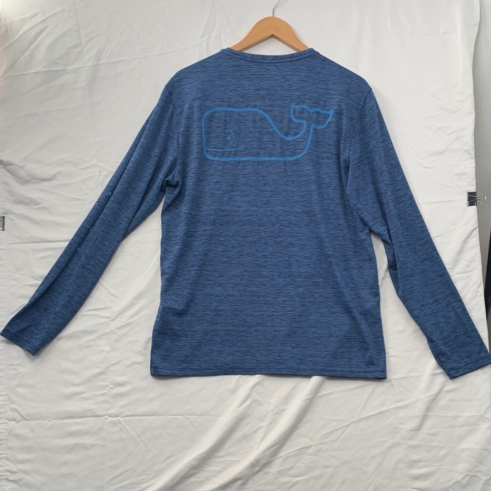 Vineyard Vines Men's Blue Performance Shirt Size S - Picture 3 of 9